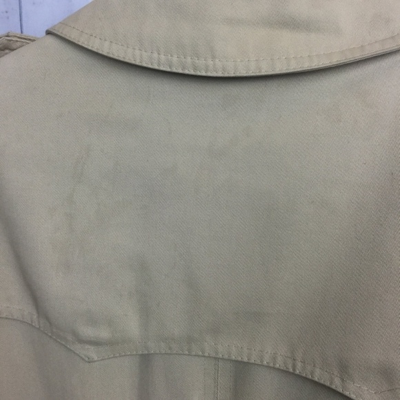 Christopher Rand Trench Coat Tan Vintage R 38 - Picture 8 of 8